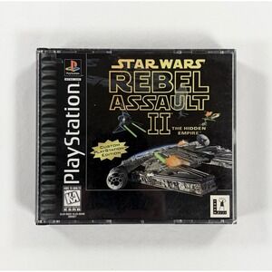 Star Wars: Rebel Assault II - The Hidden Empire 1996 Sony PlayStation 1 PS1 CIB